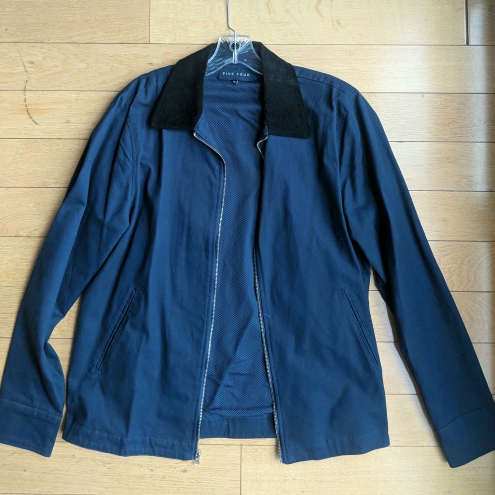 NWOT Lightweight blue jacket medium